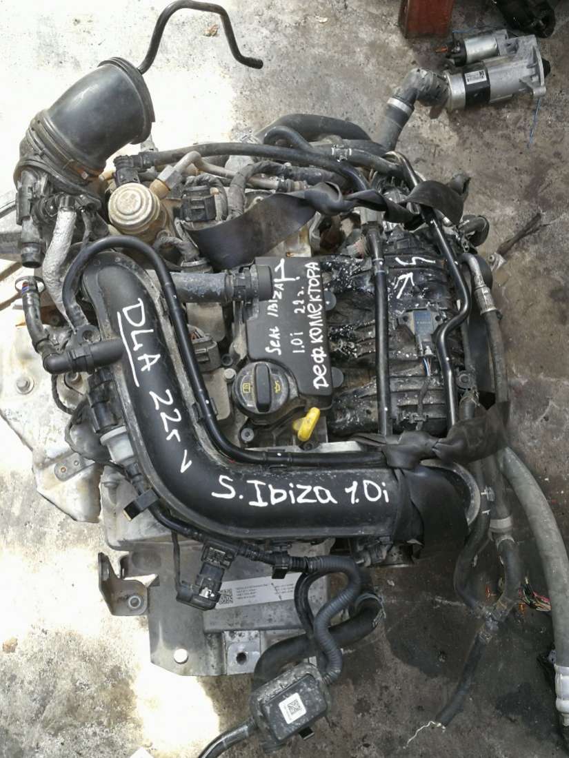 Двигатель DLA Seat Ibiza 5 1.0 Бензин