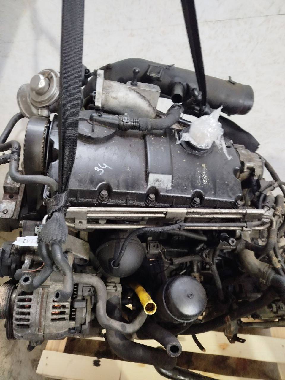 Двигатель ASZ Volkswagen Sharan 1 restailing 1.9 Дизель