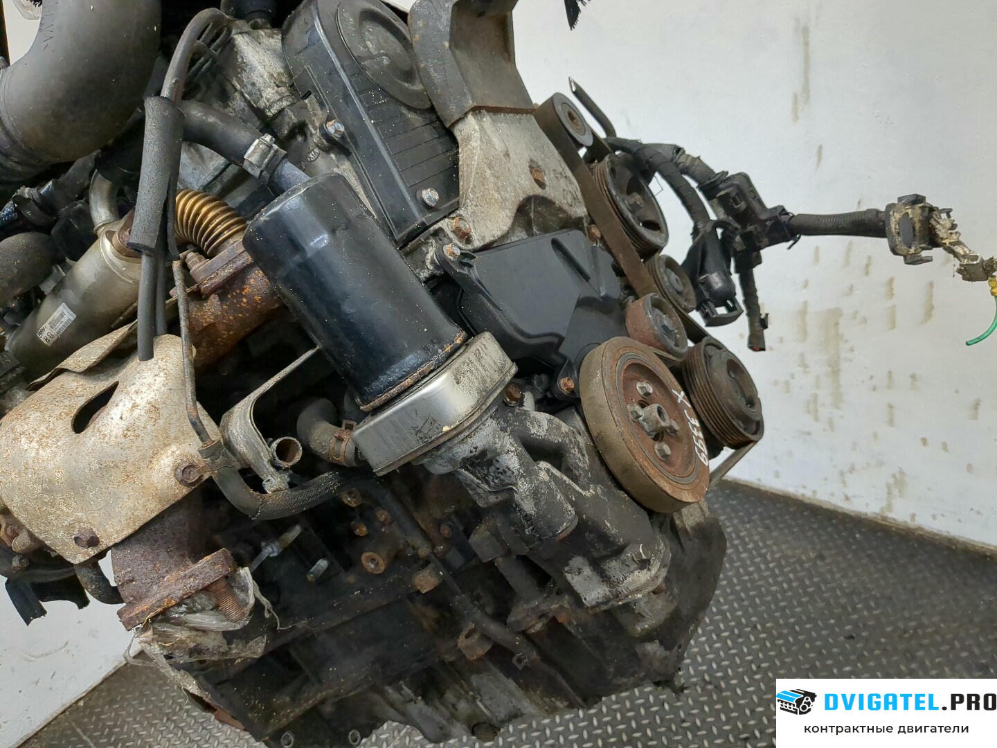 Двигатель Hyundai Santa Fe 2005 - 2012 D4EB 2.2 л., Дизель, CRDi, артикул 8623230