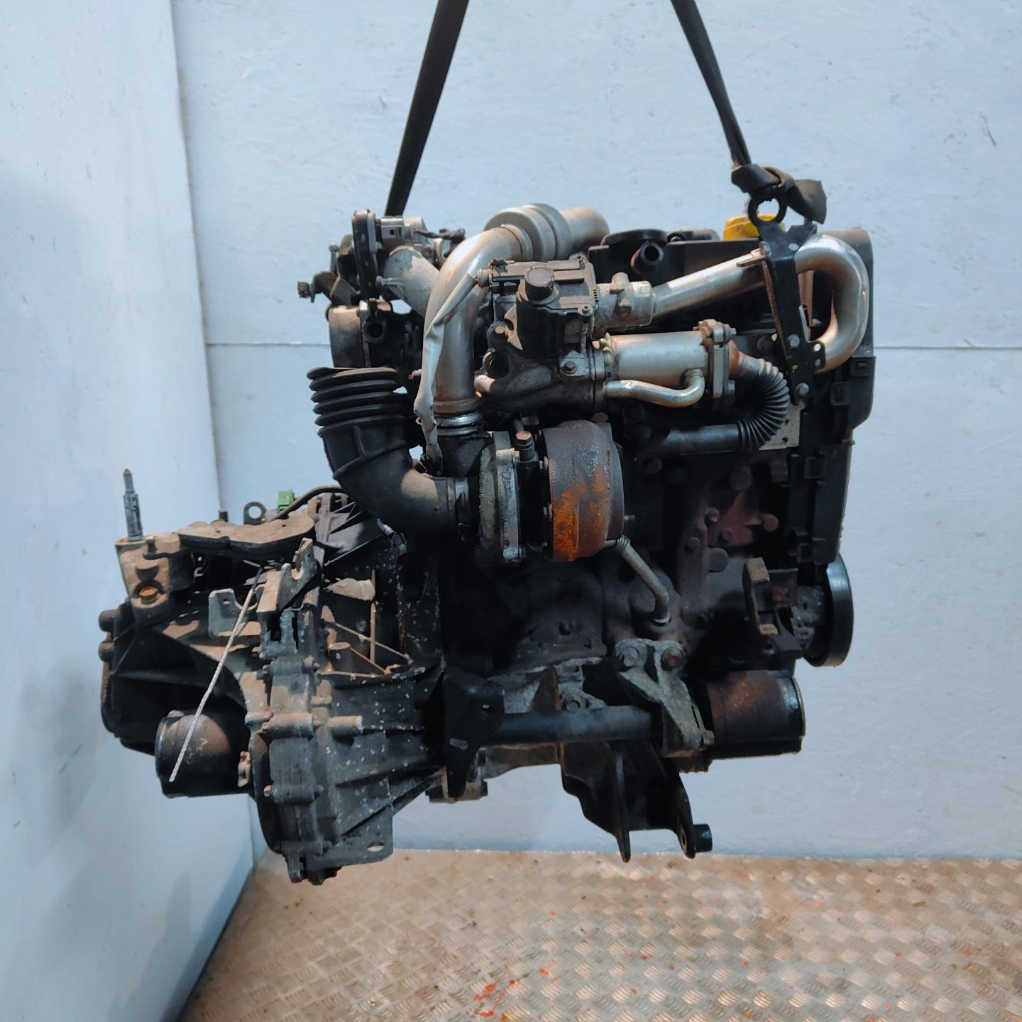 Двигатель K9K Nissan Qashqai 1 1.5 Дизель