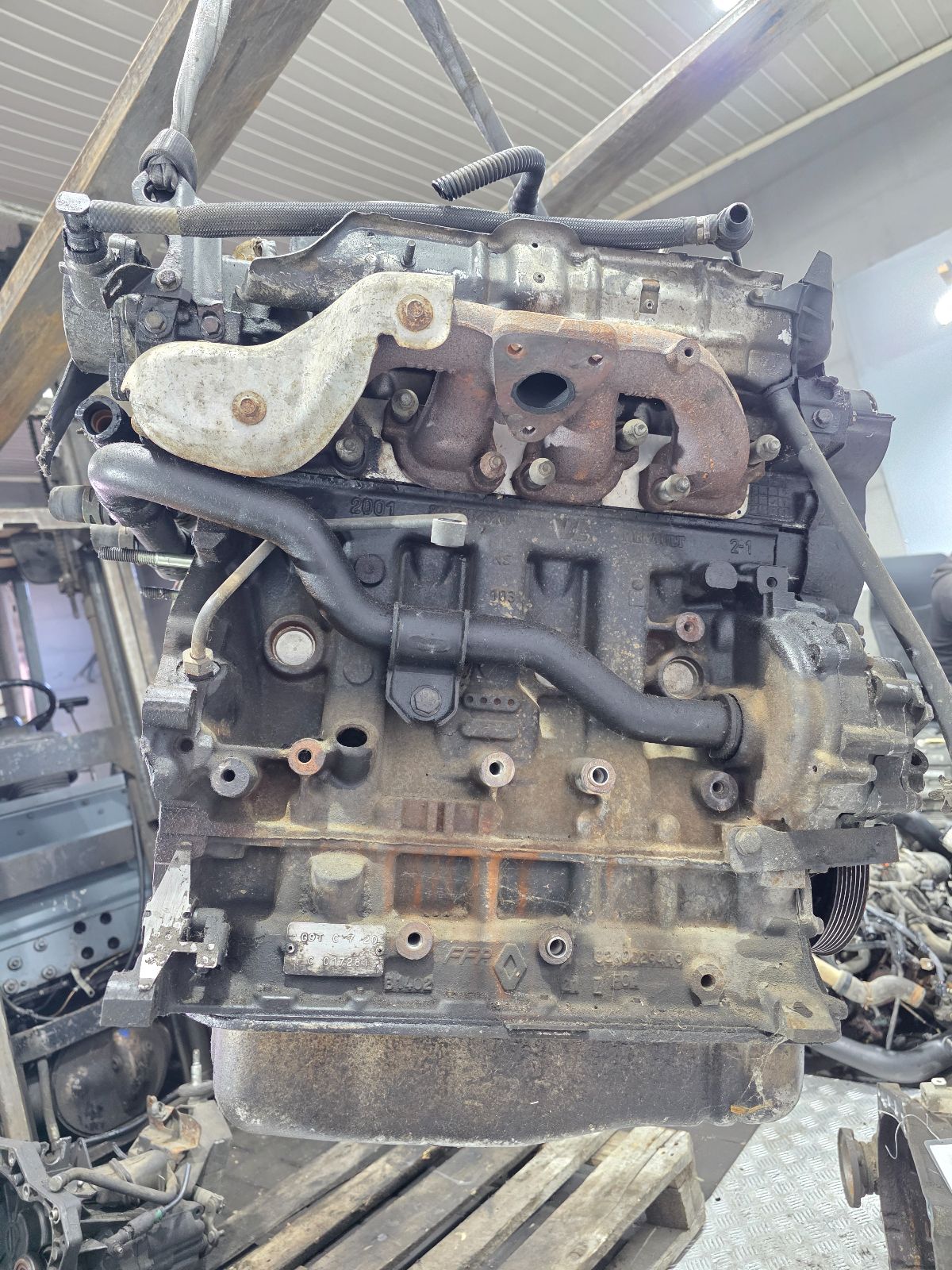 Двигатель G9T720 Renault Master 2 2.2 Дизель