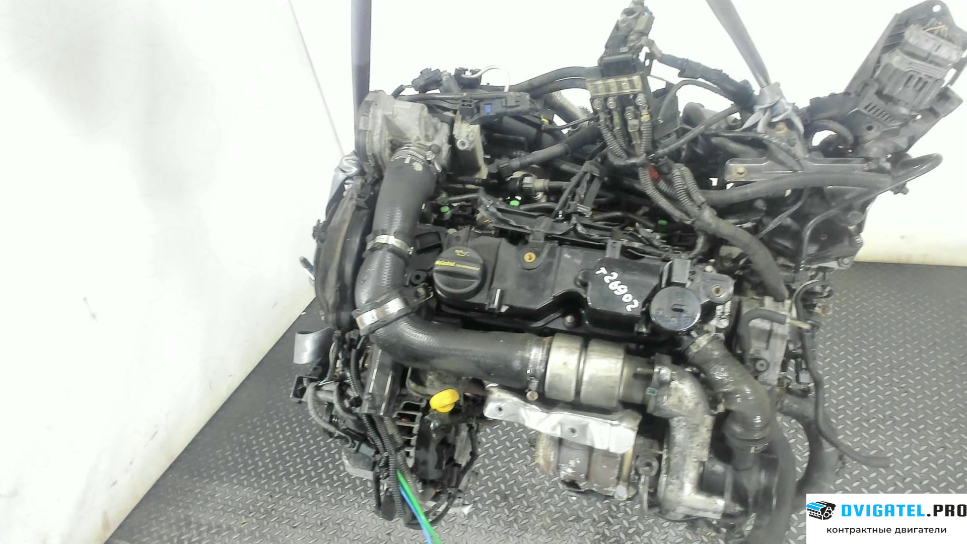 Двигатель Ford Fiesta 2008 - 2013 KVJA 1.4 л., Дизель, TDCI, артикул 7242314