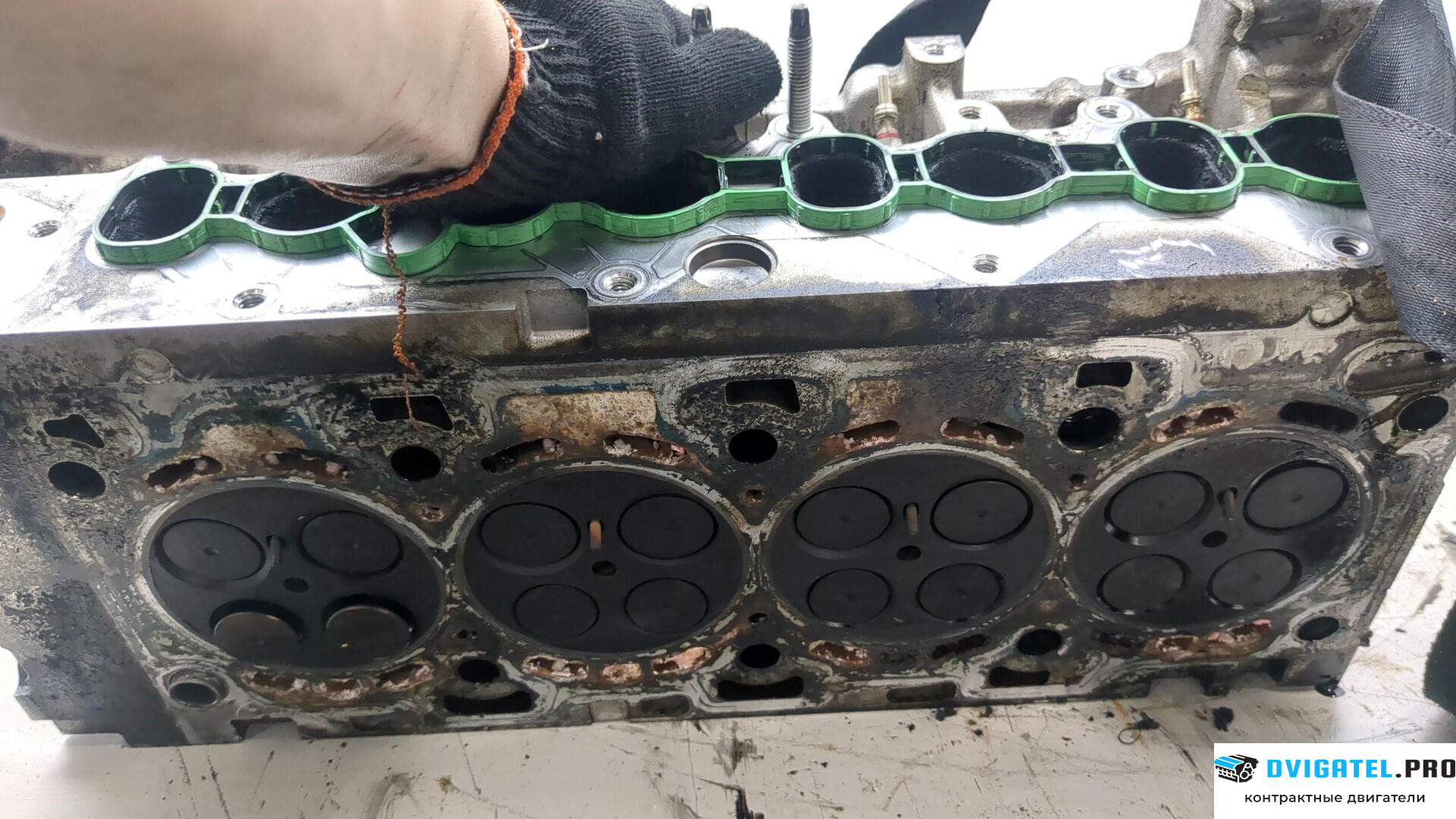 Головка блока цилиндров (ГБЦ) Opel Antara A22DM 2.2 л., Дизель, CDTI, артикул 9012631