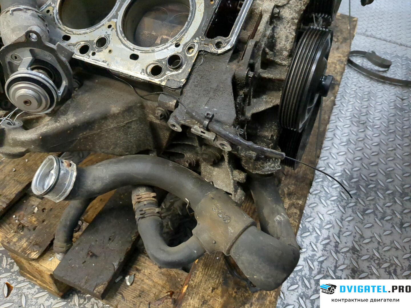 Шорт блок (Блок цилиндров) Mercedes C W204 2007 - 2013 M272.921 2.5 л., Бензин, артикул 7779465