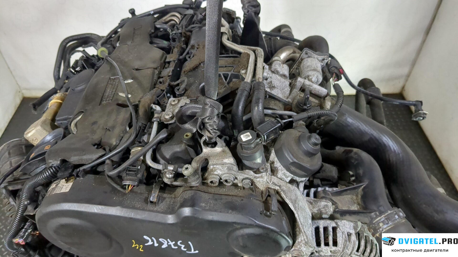 Двигатель Audi A5 8T 2007 - 2011 CAGA 2 л., Дизель, TDI, артикул 8785446