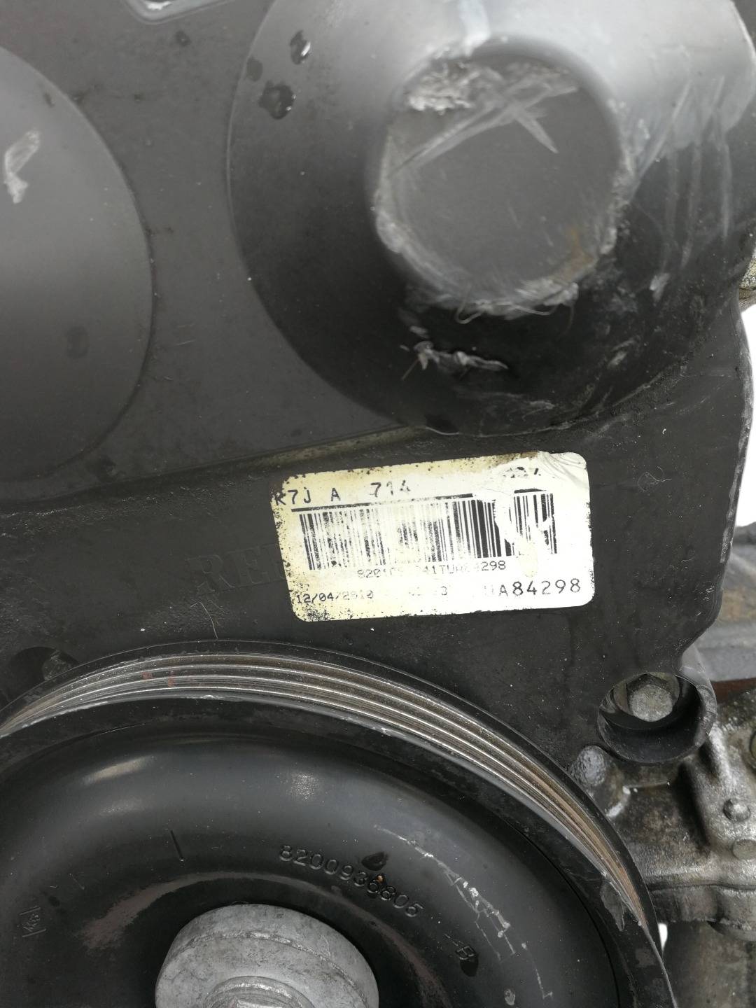 Двигатель K7JA714 Renault Sandero 1 1.4 Бензин