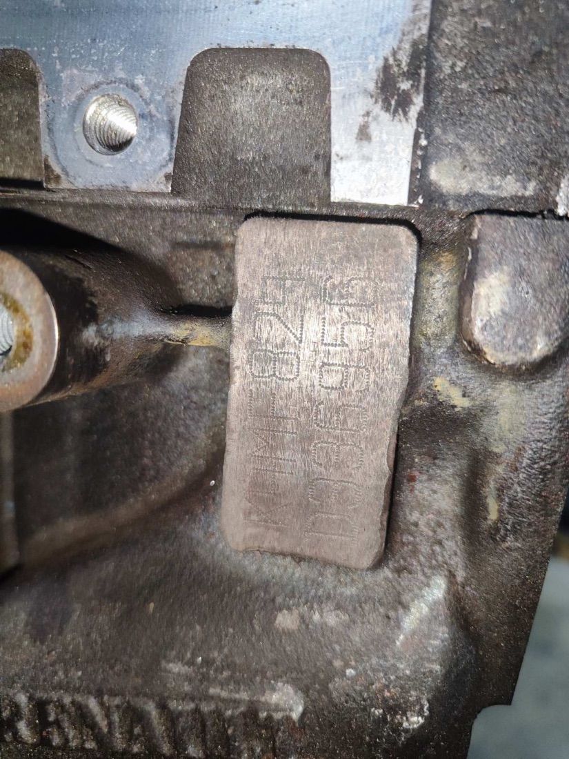 Двигатель K4M824 Renault Laguna 3 1.6 Бензин