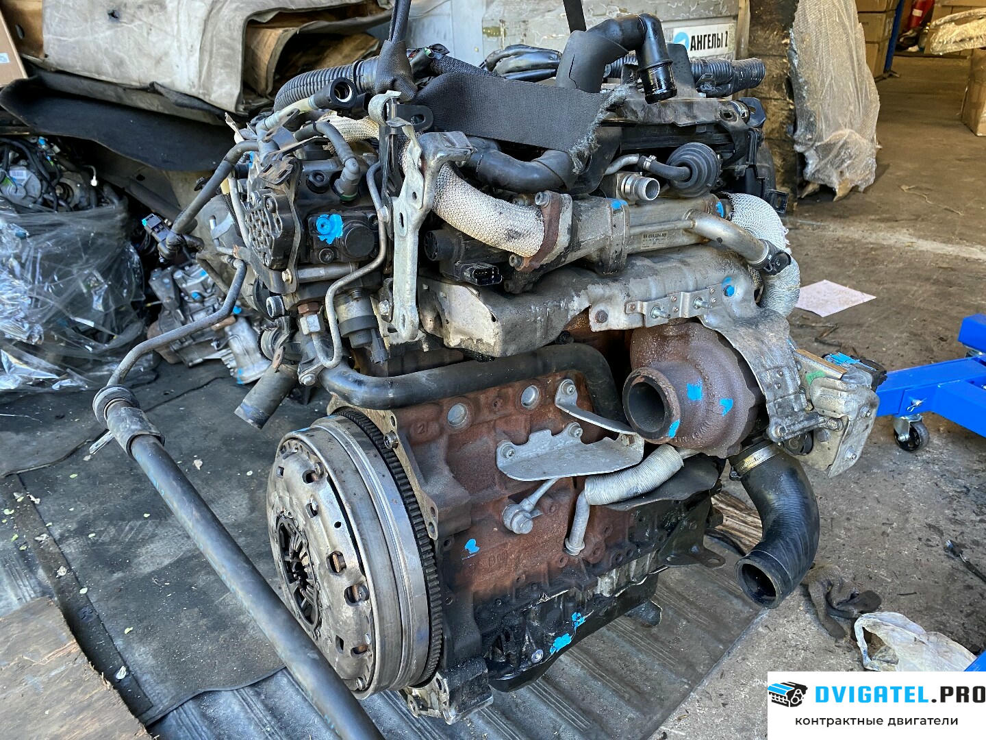 Двигатель Citroen C-Crosser 4HN 2.2 л., Дизель, HDI, артикул 8910601