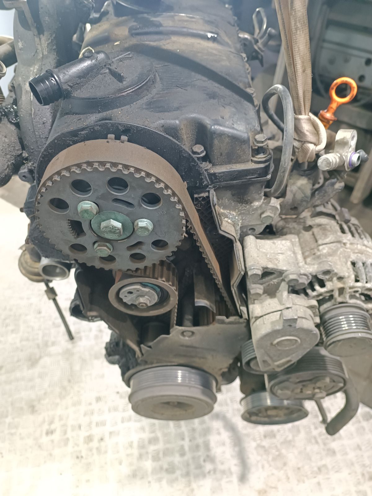 Двигатель ASZ Volkswagen Sharan 1 restailing 1.9 Дизель