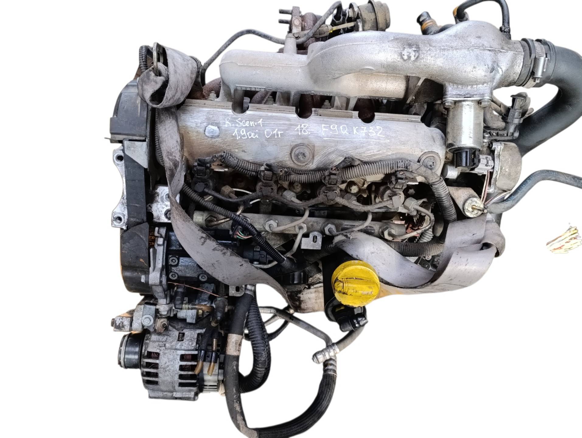 Двигатель F9QK732 Renault Scenic 1 1.9 Дизель