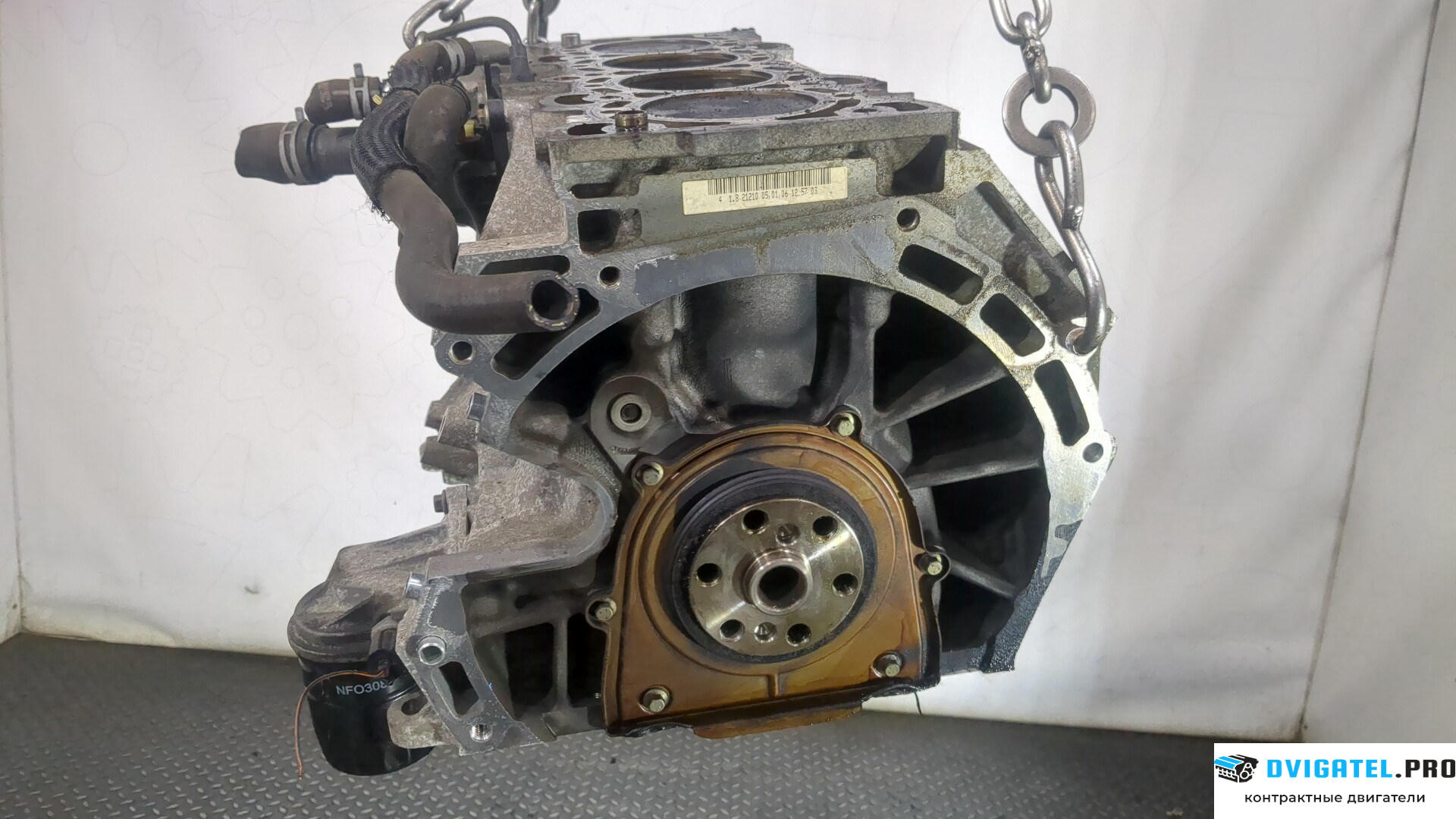 Шорт блок (Блок цилиндров) Ford C-Max 2002 - 2010 QQDA, QQDB, QQDC 1.8 л., Бензин, Инжектор, артикул 9153122