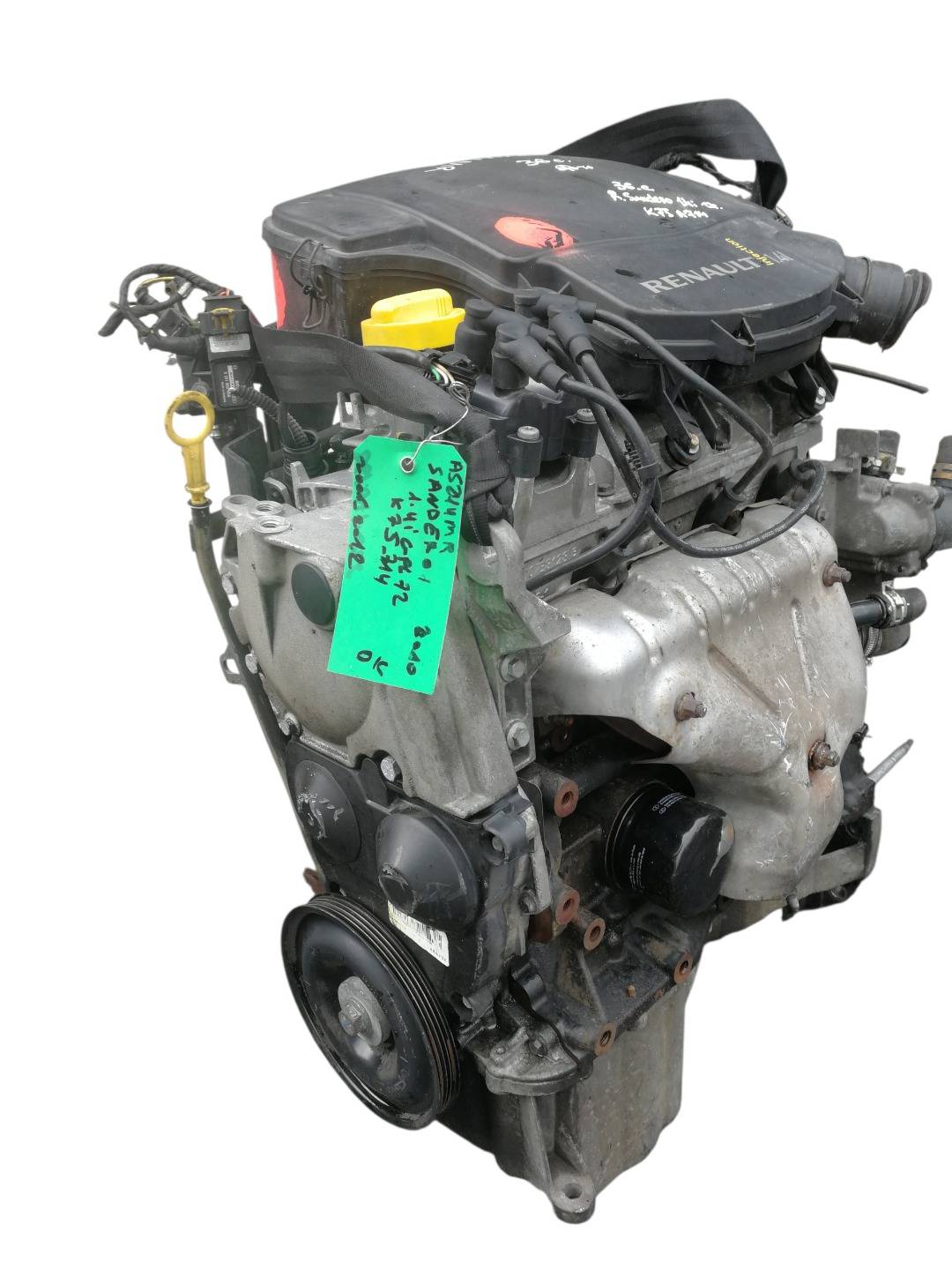 Двигатель K7JA714 Renault Sandero 1 1.4 Бензин