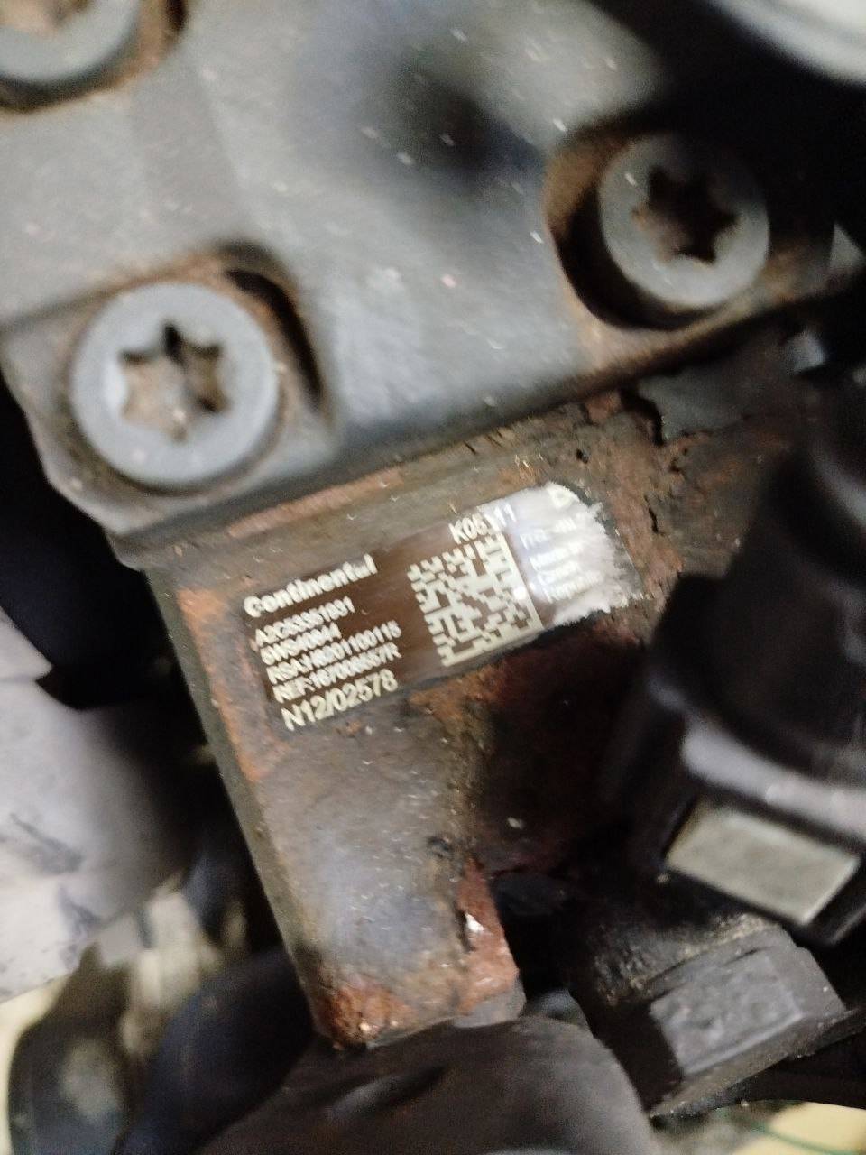 Двигатель K9K636 Nissan Juke 1.5 Дизель