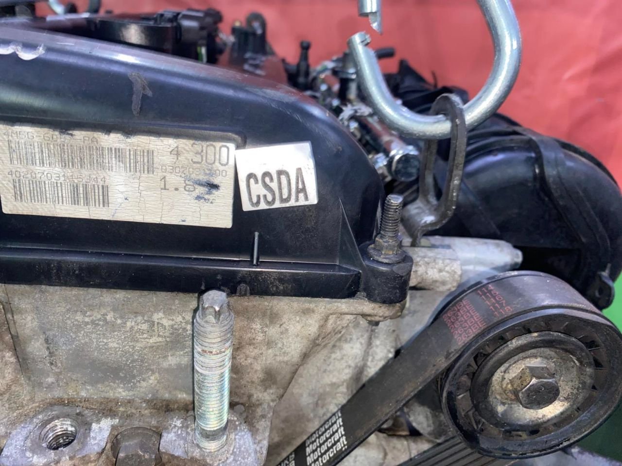Двигатель CSDA Ford C-max 1 1.8 Бензин