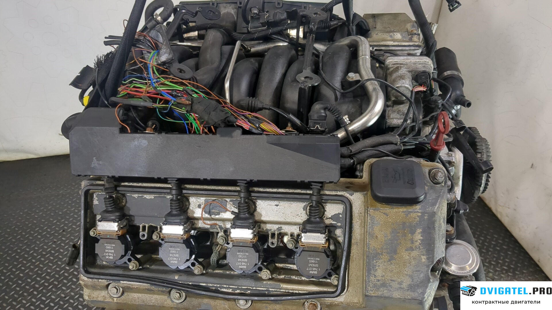 Двигатель BMW X5 E53 2000 - 2007 448S2 / M62B44 4.4 л., Бензин, Инжектор, артикул 9095619