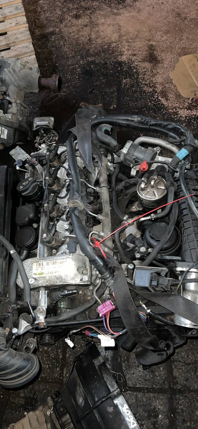 Двигатель OM646966 Mercedes-Benz CLK W209 2.2 Дизель