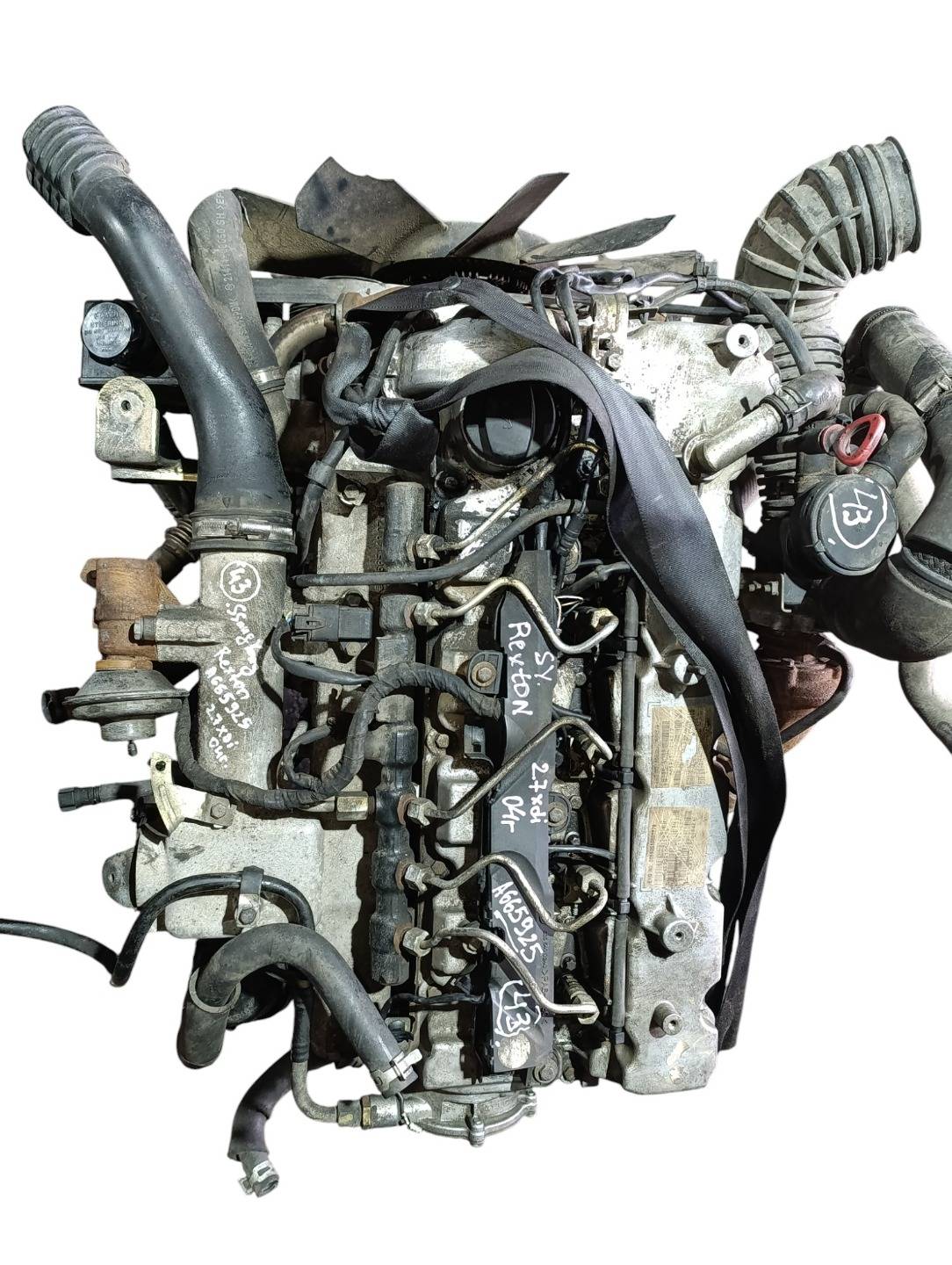Двигатель 665925 SsangYong Rexton 1 2.7 Дизель