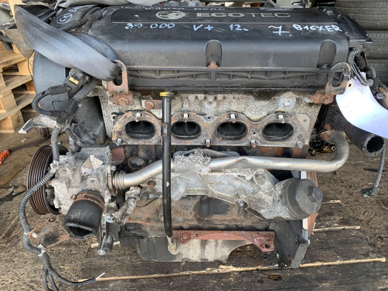 Двигатель B16XER Opel Astra J 1.6 Бензин