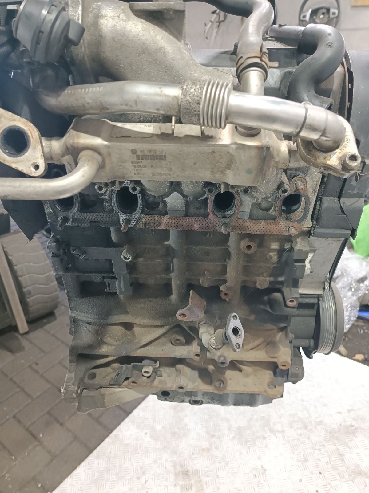 Двигатель AUY Volkswagen Sharan 1 restailing 1.9 Дизель