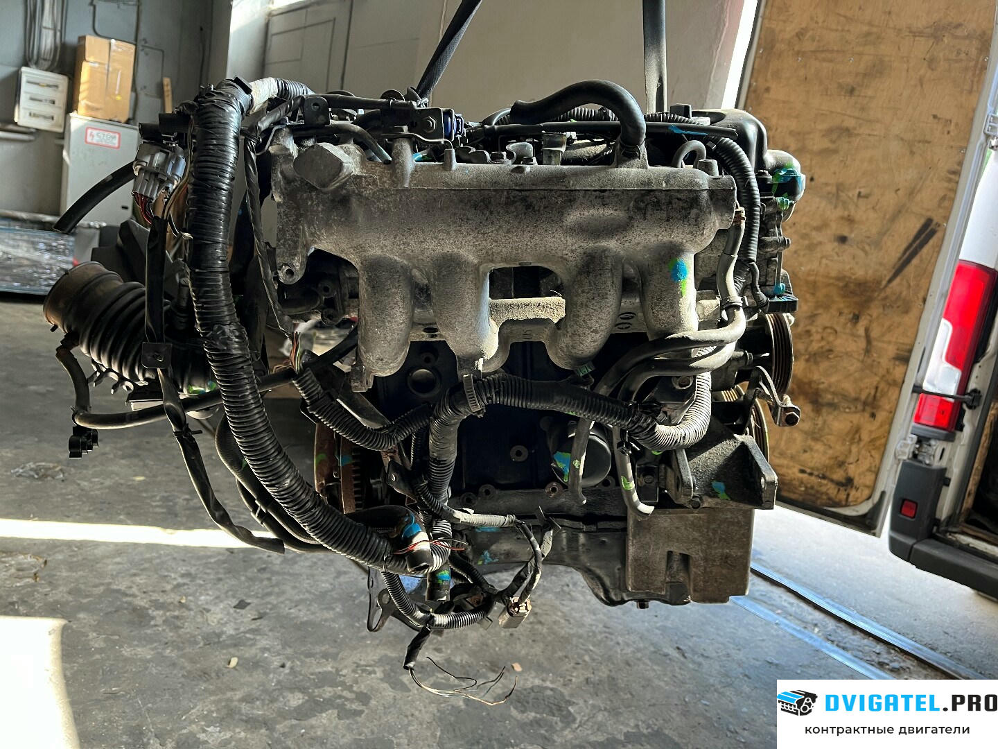 Двигатель Nissan Almera N16 2000 - 2006 QG15DE 1.5 л., Бензин, Инжектор, артикул 8125013