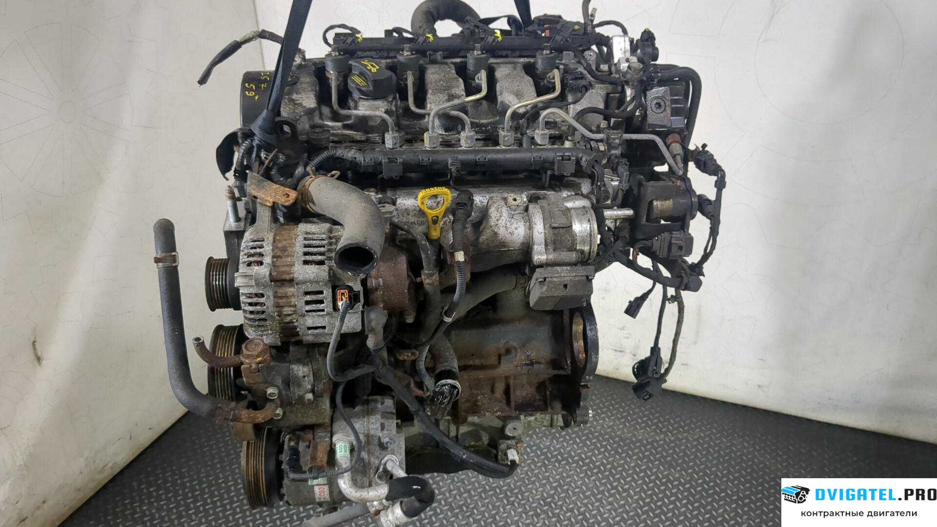 Двигатель Hyundai Santa Fe 2005 - 2012 D4EB 2.2 л., Дизель, CRDi, артикул 8863653