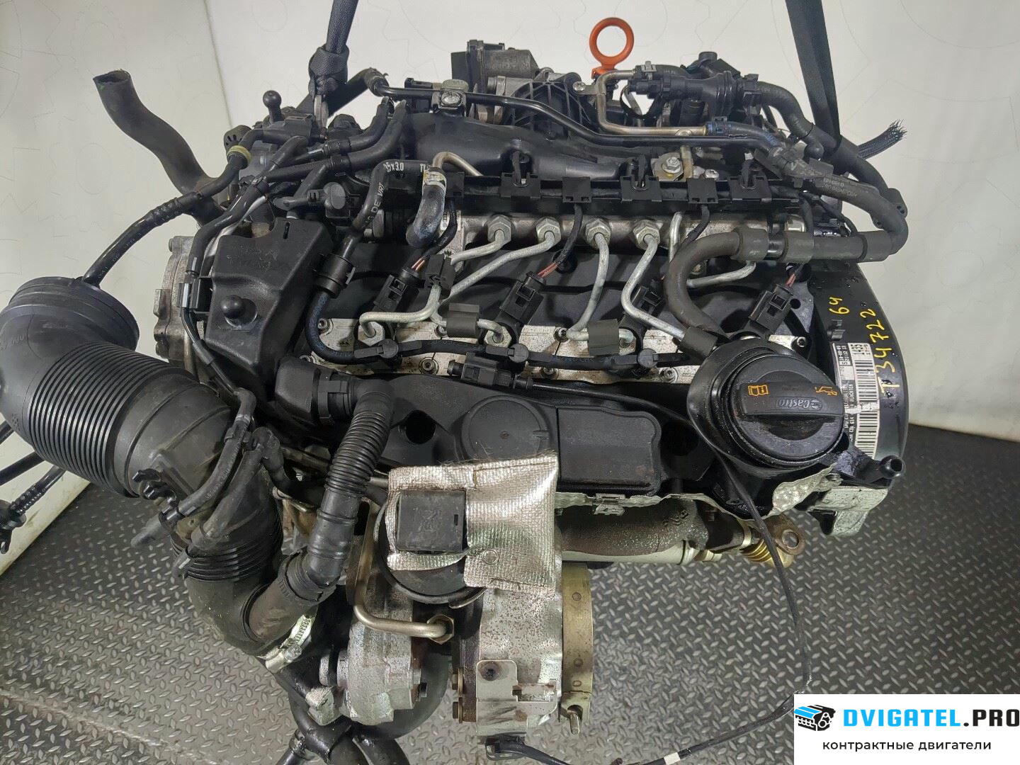 Двигатель Volkswagen Golf 6 2009 - 2012 CBAB 2 л., Дизель, TDI, артикул 8622449