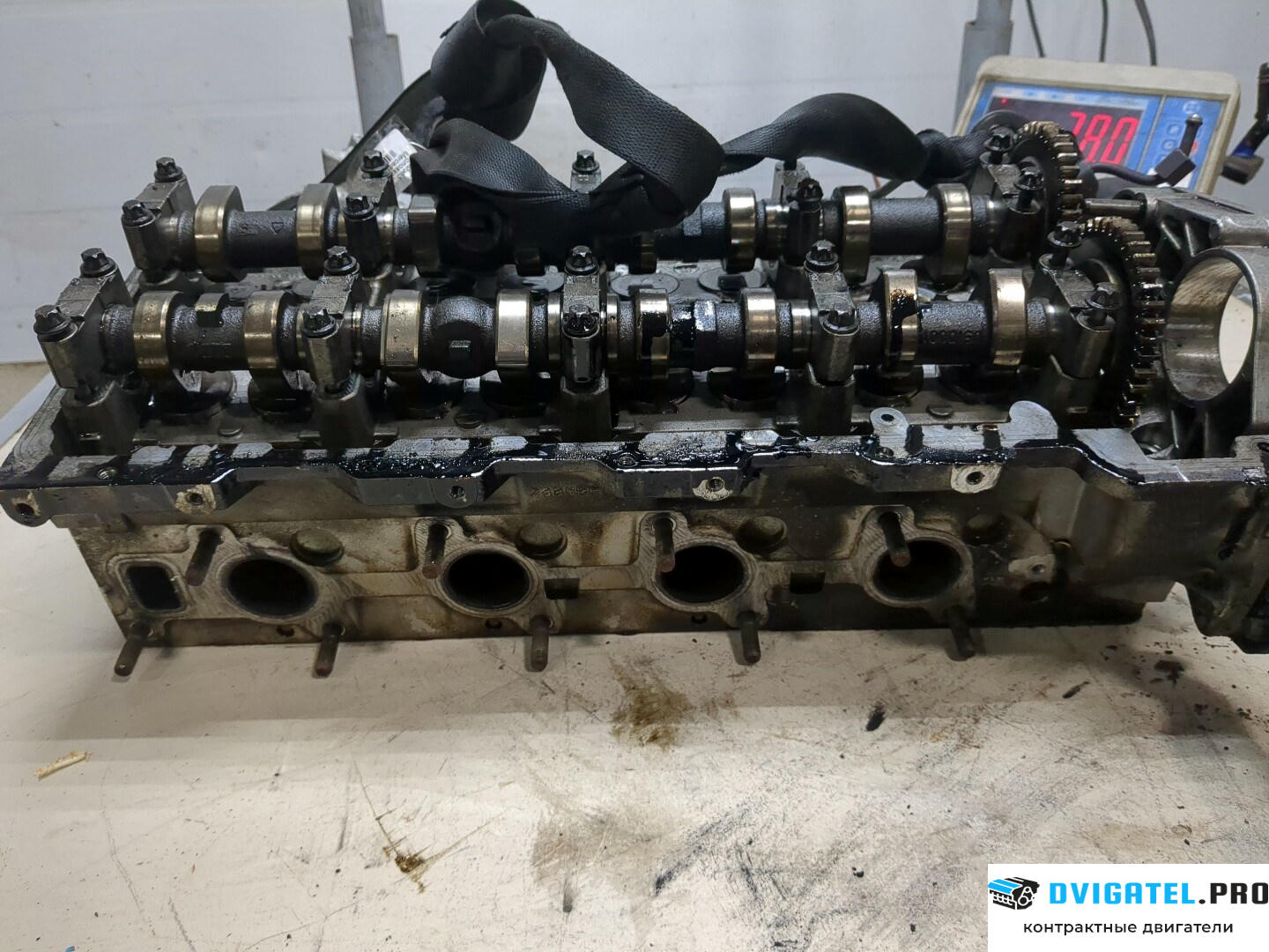 Головка блока цилиндров (ГБЦ) Mercedes C W203 2000 - 2007 OM 646.963 2.2 л., Дизель, CDI, артикул 8588256